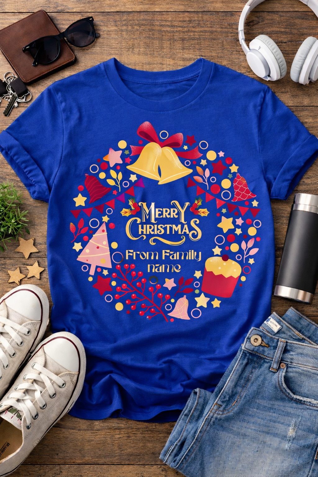 Family Christmas Tee Set