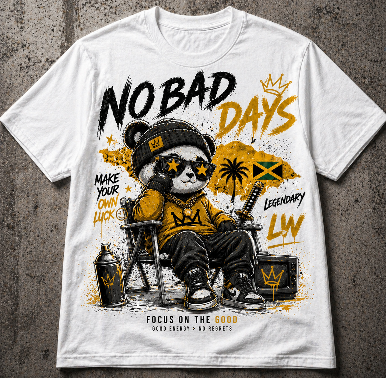 LW No Bad Days Graphic Tee