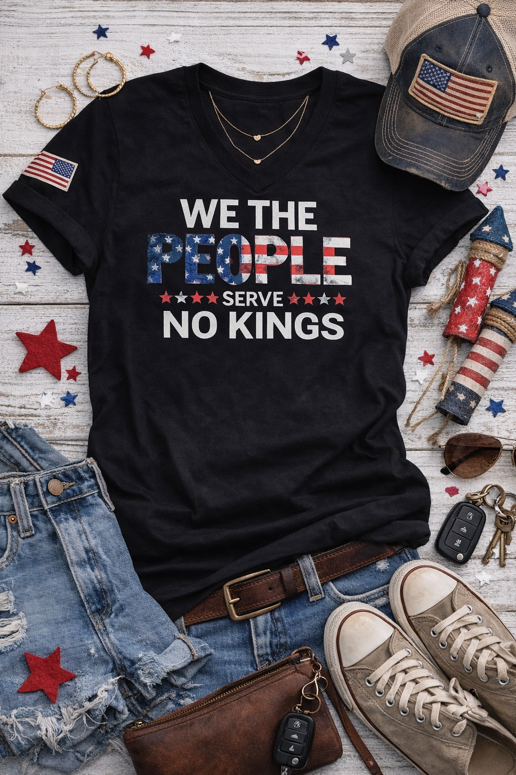 We The People Statement Tee