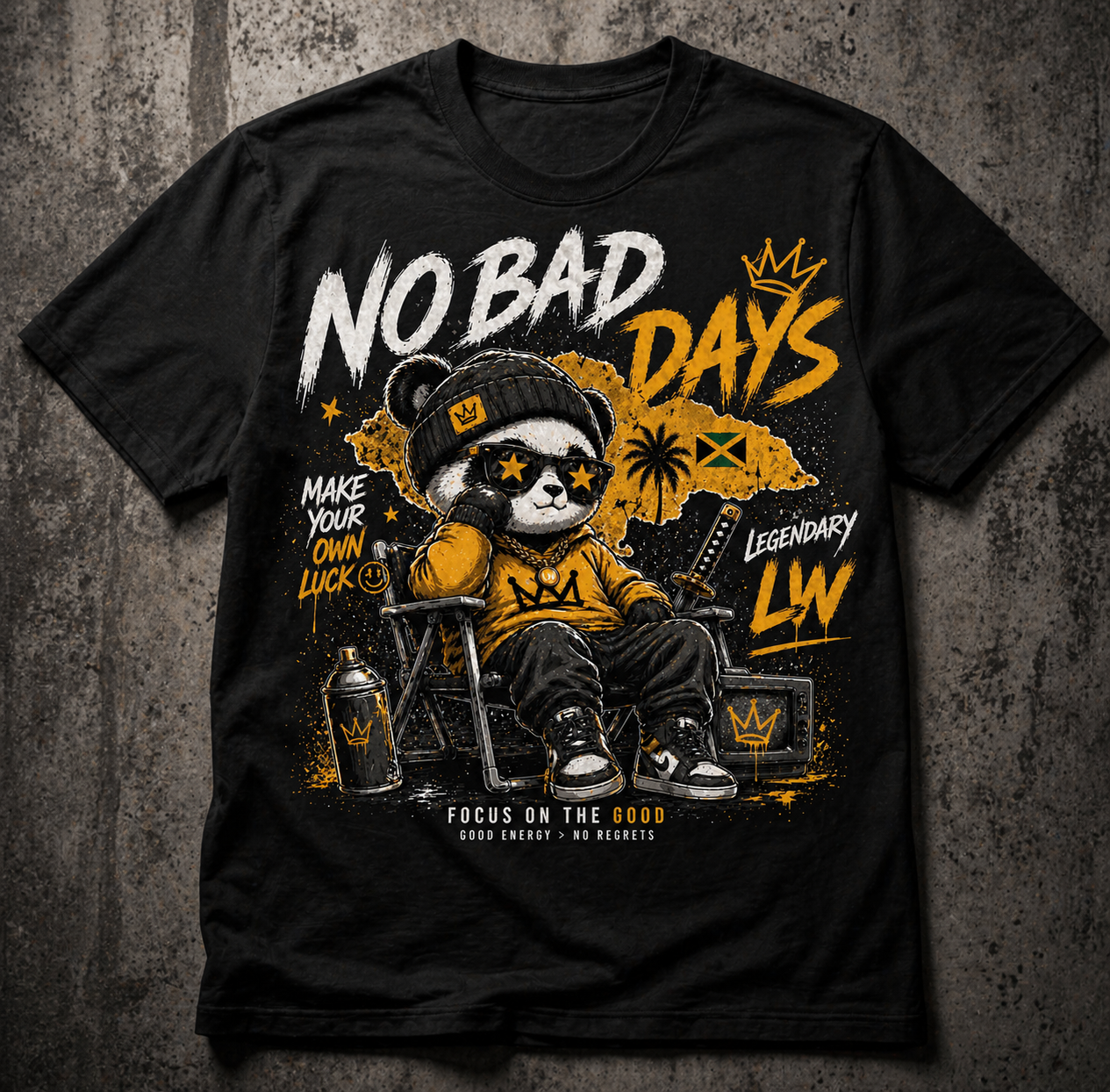 LW No Bad Days Graphic Tee