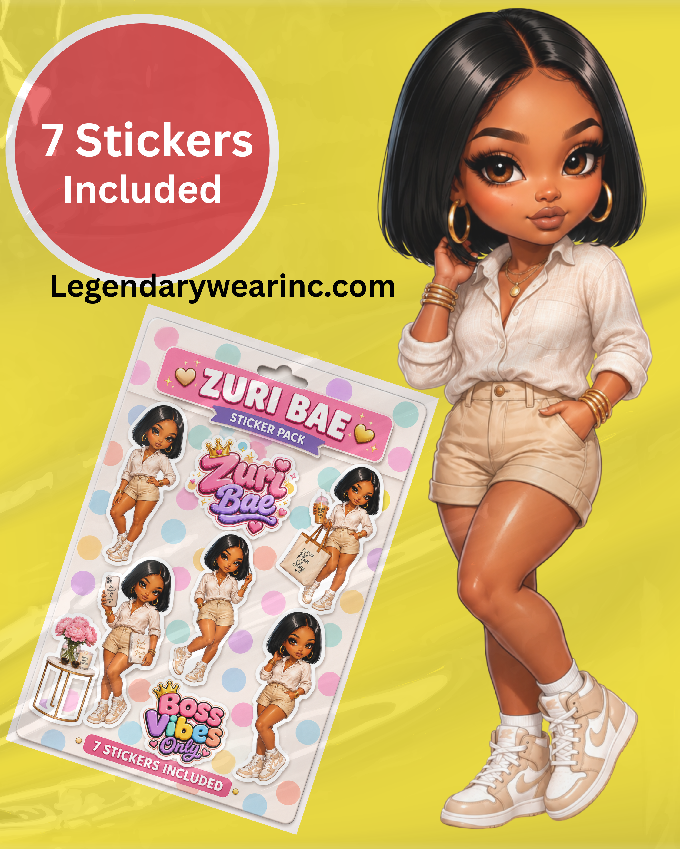 Zuri Bae Digital Sticker