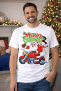 Santa Merry Christmas Tee