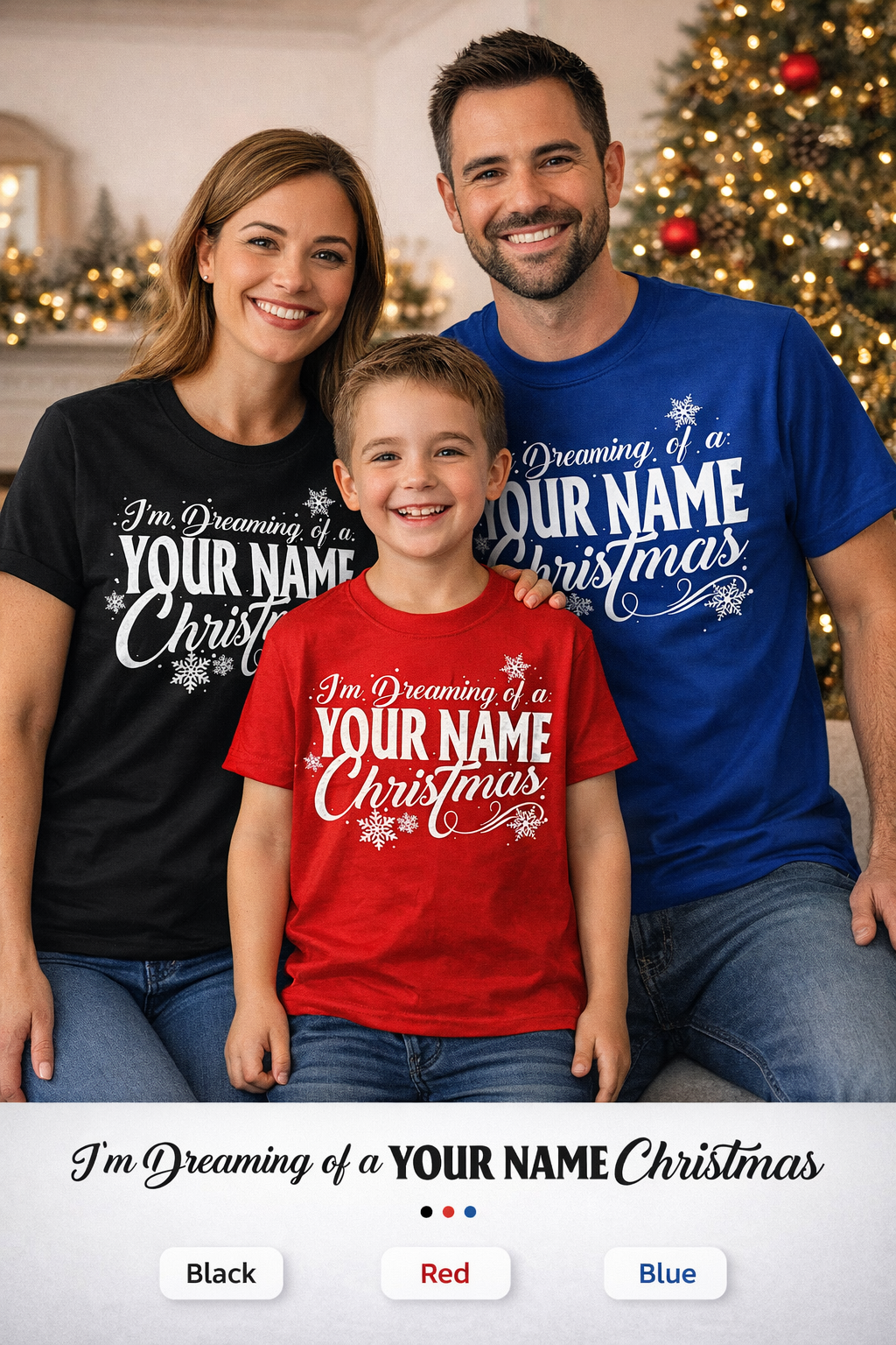 I’m Dreaming of a Custom Christmas Tee