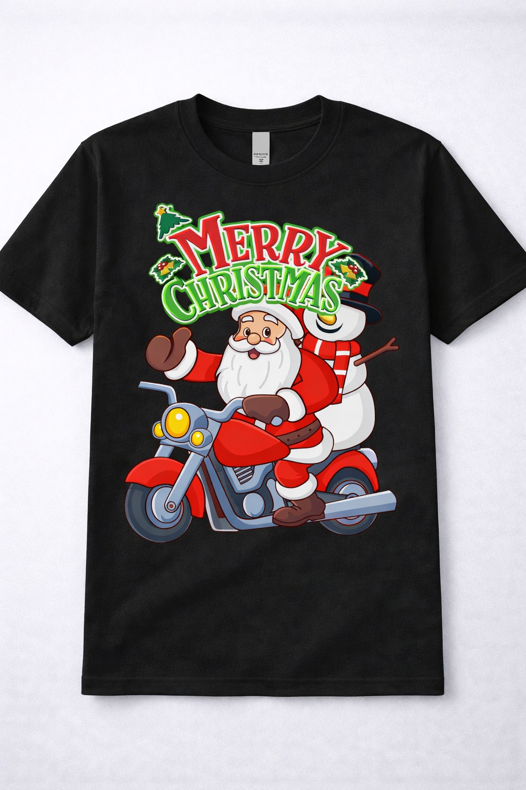 Santa Merry Christmas Tee