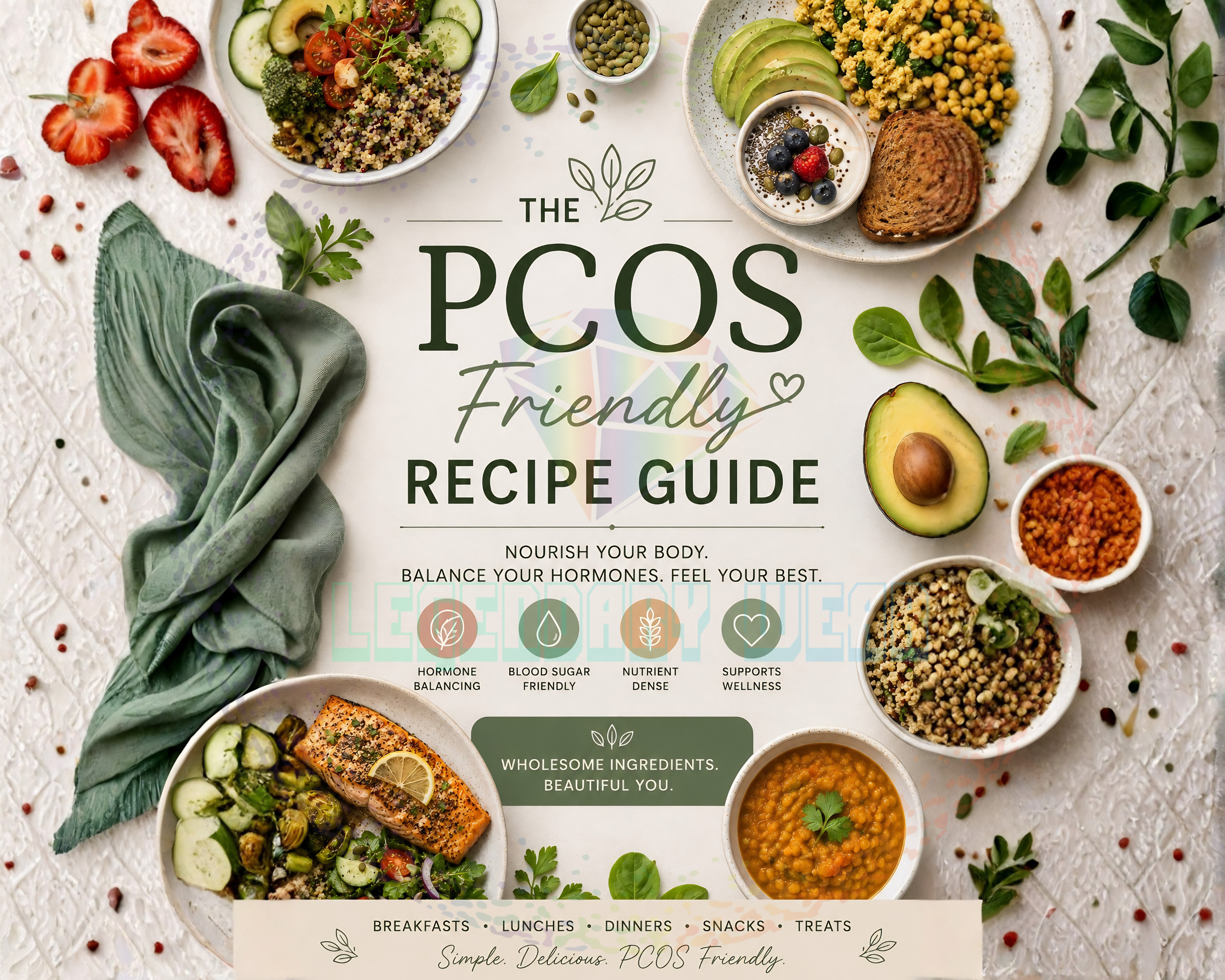 PCOS Friendly Digital Recipe Guide
