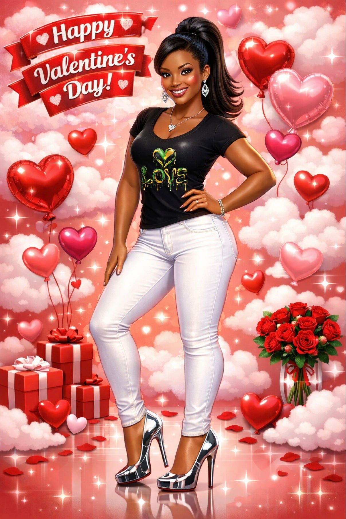 Island Love Drip Tee