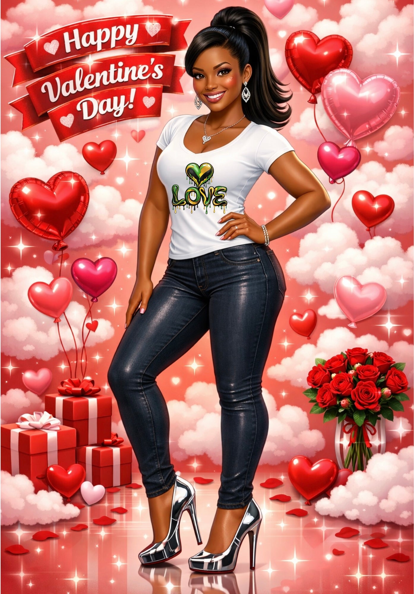 Island Love Drip Tee